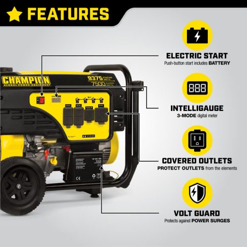 Champion 7500-Watt Generator - Image 3