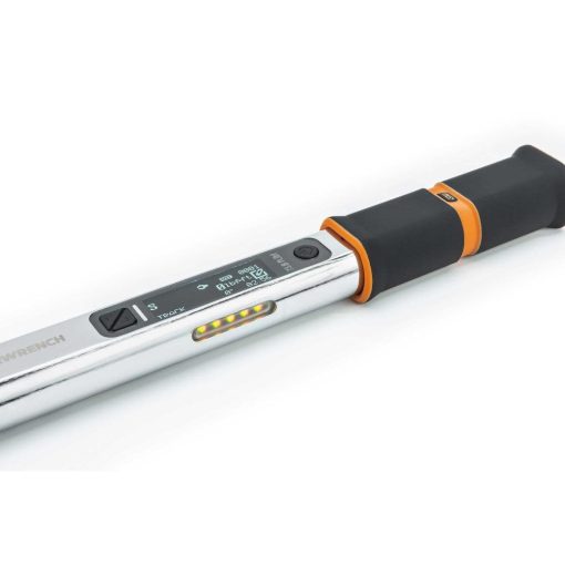 GEARWRENCH 3/8" 120XP™ E Spec Electronic Interchangeable Head Torque Wrench 15 74 ft lb - Image 3