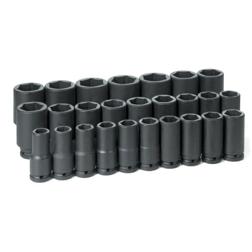 3/4" Dr. 26 Piece Deep Metric Master Set 19-50mm