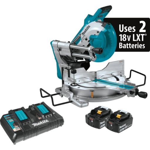 18V X2 LXT® Lithium-Ion (36V) Brushless Cordless 10" Dual-Bevel Sliding Compound Miter Saw Kit, AWS™ and Laser (5.0Ah)