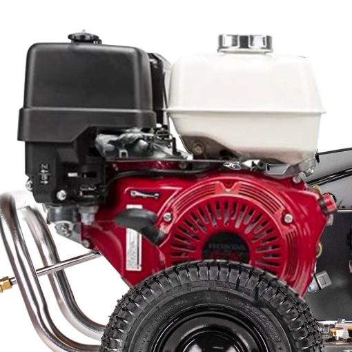 Aluminum Water Blaster 4200 PSI at 4.0 GPM HONDA GX390 with CAT Triplex Plunger Pump Cold Water Professional Belt Drive Gas Pressure Washer (49-State) - Image 4