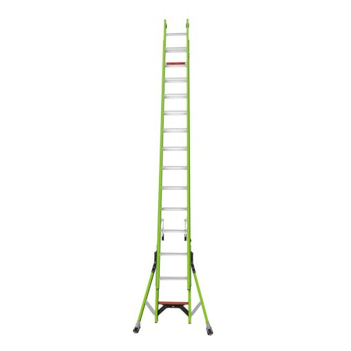 HyperLite SumoStance 28 ft Type IAA Fiberglass Extension Ladder - Image 3
