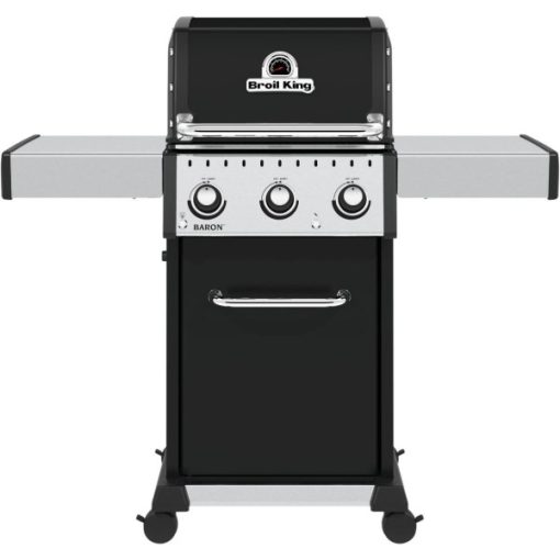 Broil King Baron 320 Pro 3-Burner Black 32,000 BTU LP Gas Grill