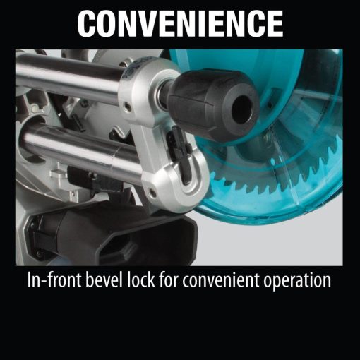 Makita 36V (18V X2) LXT Compound Miter Saw Brushless 10" Dual Bevel Sliding with Laser Kit - Image 10