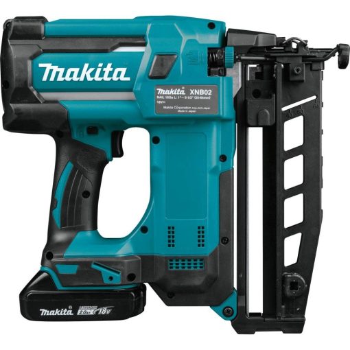 18V LXT® Lithium-Ion Cordless 2-1/2" Straight Finish Nailer Kit, 16 Ga. (2.0Ah) - Image 9