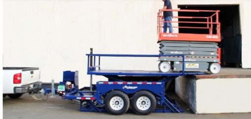 10' 6" x 6' 2" Drop Deck & Dock Height Trailer - 8,000 lb. Cap - Image 2