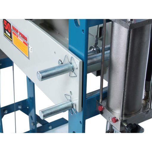 Baileigh HSP-50A H-Frame Press Air/Hand Operated 50 Ton - Image 4