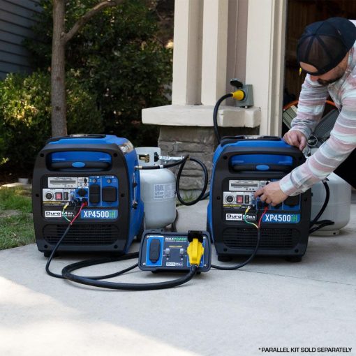 Duromax XP4500iH Portable Generator 4500 Watt 223cc Dual Fuel Digital Inverter Hybrid - Image 7
