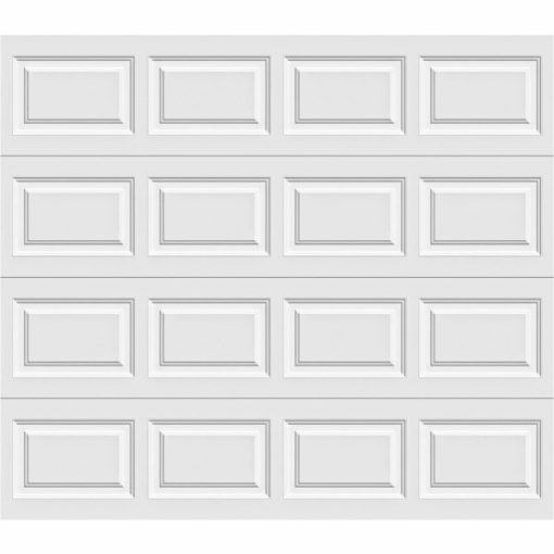 Holmes Gold Series 9 Ft. W x 7 Ft. H White Insulated Steel Garage Door w/Extension Springs