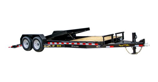 Doolittle 22' EZ Loader GT Flatbed Trailer Split-Deck Hydraulic Tilt-Bed