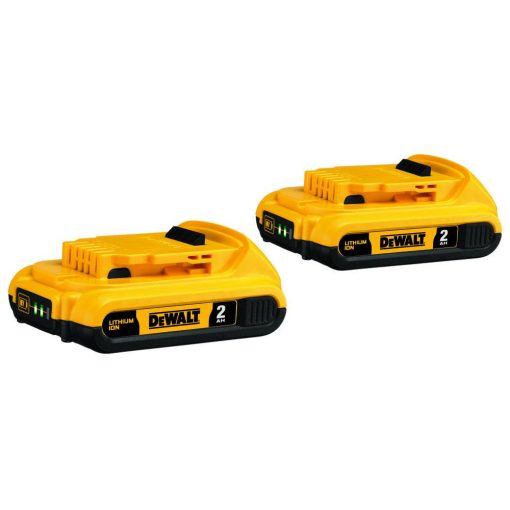 20V MAX Lithium Ion Battery 6 Pk - (4) DCB203 2Ah and (2) DCB204 4Ah Bundle - Image 2