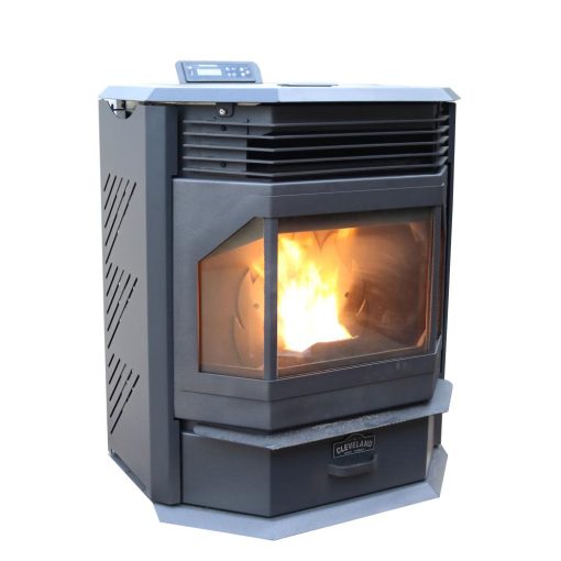 No.210 Bay Front EPA Approved High-Efficiency Pellet Stove with Smart Home Technology, Heats 2500 St Ft Area - Image 2