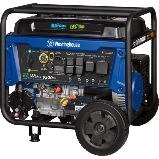 Westinghouse 9500-Watt Dual Fuel Generator with Remote Start - Image 3