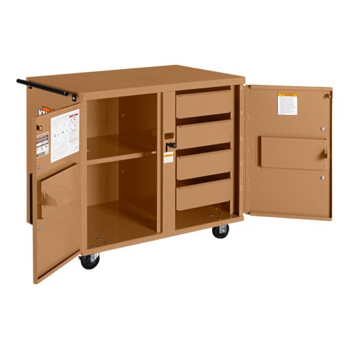 JOBMASTER® Rolling Work Bench Steel Jobsite Box - Image 3