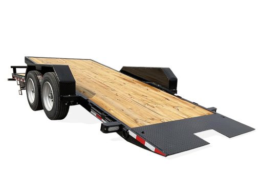 Doolittle 20' EZ Loader GT Flatbed Trailer Split-Deck Hydraulic Tilt-Bed - Image 4