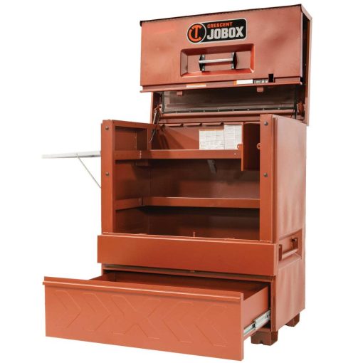 Crescent JOBOX 48" Site-Vault™ Heavy-Duty Piano Boxes with Drawer - Image 7