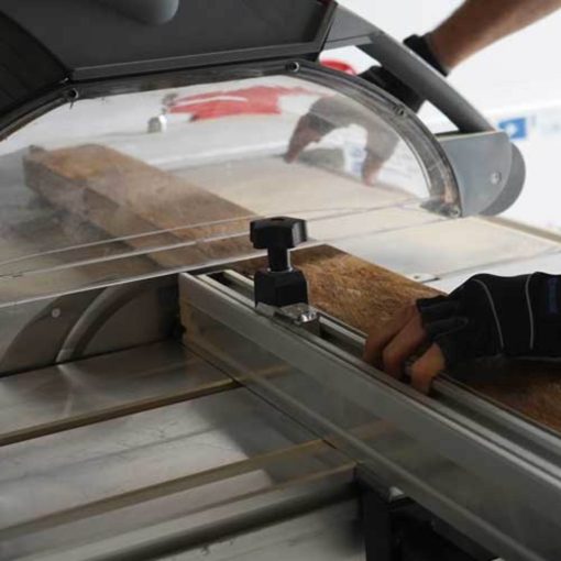 Maksiwa Sliding Panel Saw 5HP with Tilting Blade & Scoring Blade - Image 8