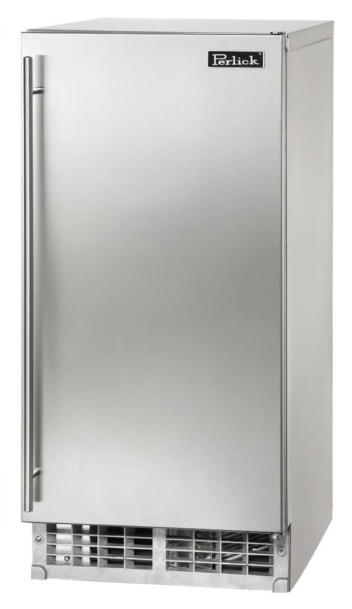 Perlick ADA Compliant 15" Stainless Steel Right-Hinge Clear Ice Maker