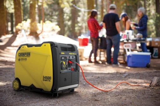 Champion 4500-Watt Wireless Remote Start Inverter Generator with Quiet Technology and CO Shield - Image 5