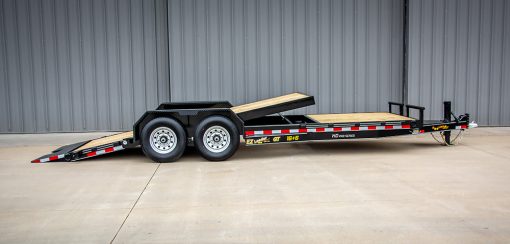 Doolittle 22' EZ Loader GT Flatbed Trailer Split-Deck Hydraulic Tilt-Bed - Image 14
