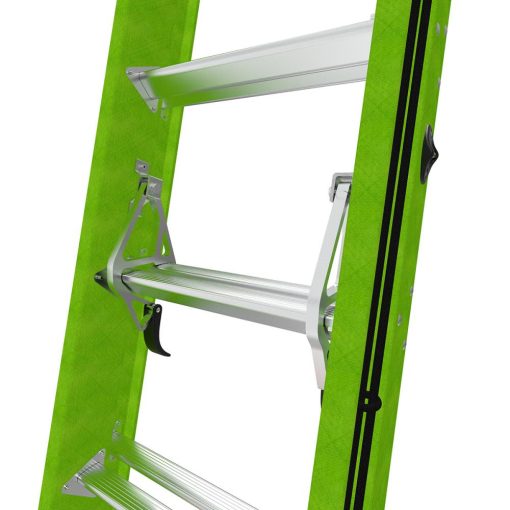 HyperLite 24 Ft. - IAA Fiberglass Extension Ladder w/ CH, V-Rung and Claw - Image 6