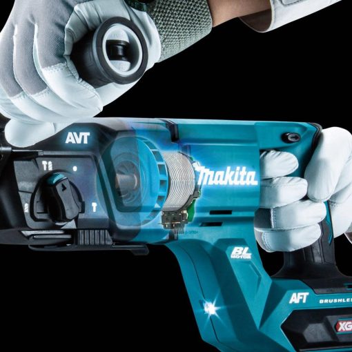 Makita 40V max XGT 1 1/8" AVT Rotary Hammer Kit accepts SDS PLUS bits AFT AWS Capable - Image 8