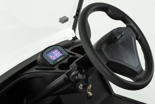 Advanced EV EV1 4 Golf Car Silver - Image 7