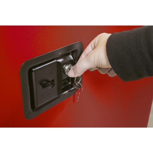 30 Gallon Combustible Manual Close Safety Cabinet - Red - Image 18