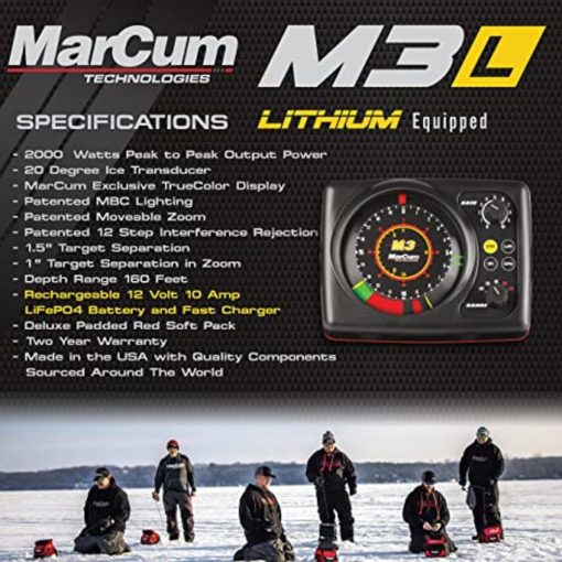MarCum M3L LiFePO4 Flasher System - Image 4
