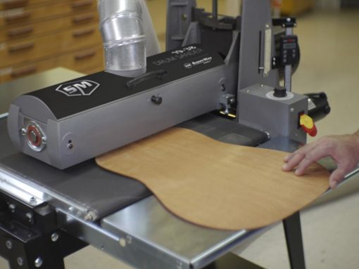 Supermax 19-38 Brush/Drum Sander Combo Open Stand Aluminum Drum Assembly - Image 3