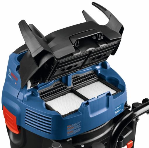 17-Gallon 300-CFM Dust Extractor with Auto Filter Clean and HEPA Filter - Image 6