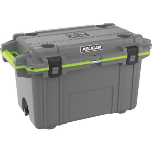 Pelican Elite 70-Qt. Cooler, Dark Gray & Green