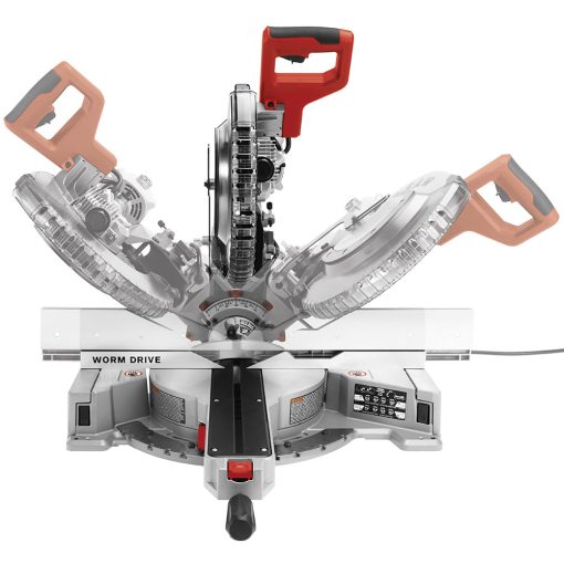 12 In. Worm Drive Dual Bevel Sliding Miter Saw - Image 3