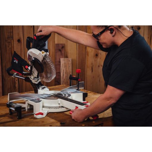 10" Sliding Dual Bevel Compound Miter Saw - Image 9