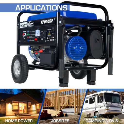 5500-Watt Gas Powered Portable Generator - Image 4