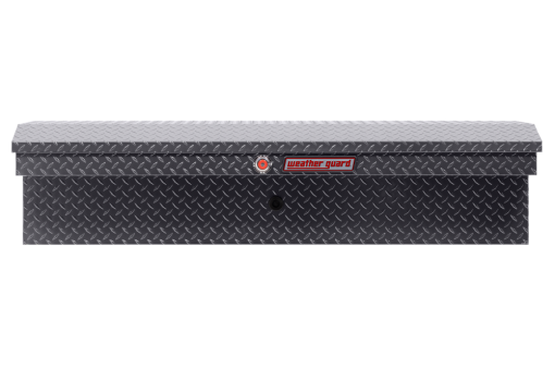 Weather Guard 56" Low Profile Lo-Side Truck Tool Box Aluminum Gray - Image 3