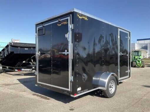 Doolittle 7' x 20' Equipment Hauler 2022 Black - Image 3