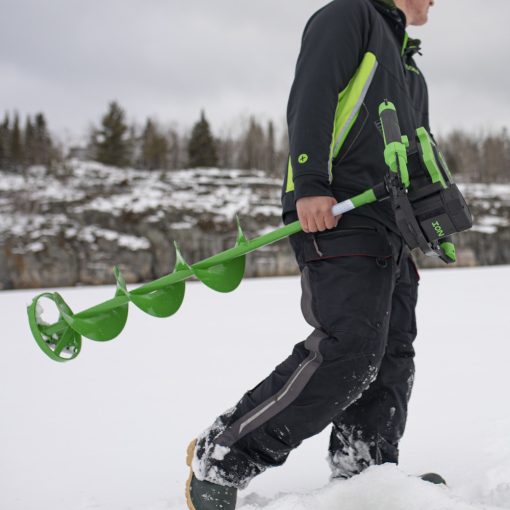 ION Ice Auger Alpha Steel 8" - Image 3