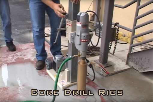 20A 48" Core Drill Rig W/Vac Pump - Image 2