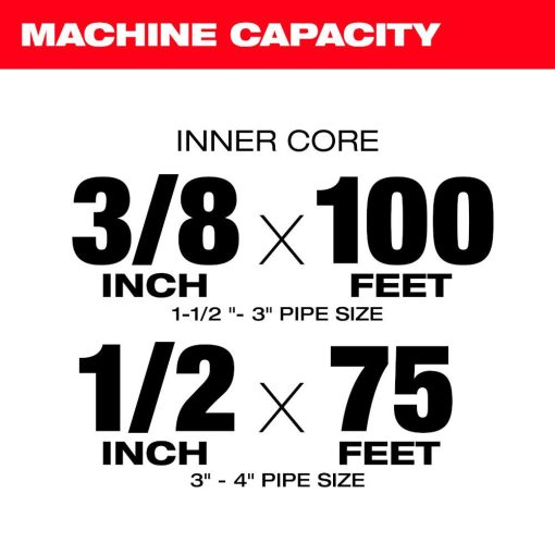 M18™ Drum Machine for 3/8”-1/2” Cable​ - Image 5