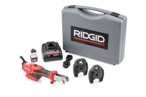 RIDGID RP 115 Mini Press Tool Battery Kit with Propress Jaws 1/2"-3/4"