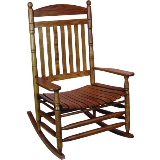 Hinkle Chair Company Cumberland 1250 Slat Maple Wood Jumbo Rocking Chair, Assembled
