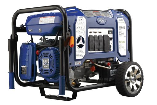 Ford 11,050/9,000-Watt Dual Fuel Gasoline/Propane Powered Electric/Recoil Start Portable Generator with 457 CC Ducar Engine