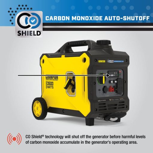 Champion 3500-Watt Inverter Generator with Quiet Technology and CO Shield - Image 6