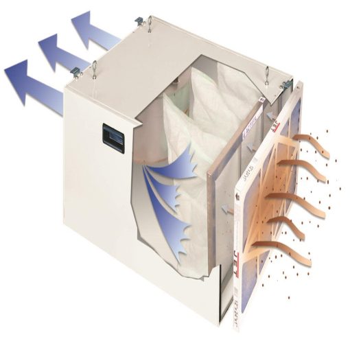 1000 CFM Air Filtration System, 3-Speed, with Remote Control - Image 2