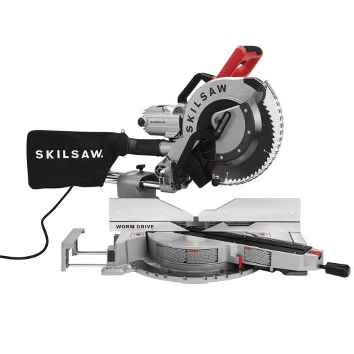 12 In. Worm Drive Dual Bevel Sliding Miter Saw - Image 5