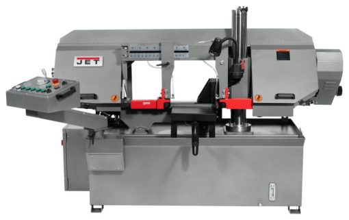 Jet Semi-Automatic Dual Column Bandsaw 12" x 20", 3HP, 230/460V, 3 Phase
