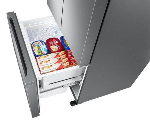 Samsung ADA 19.5 Cu. Ft. Fingerprint Resistant Stainless Steel 3-Door French Door Smart Refrigerator - Image 7