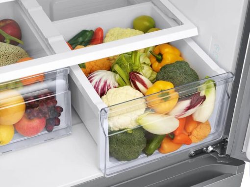 Samsung ADA 19.5 Cu. Ft. Fingerprint Resistant Stainless Steel 3-Door French Door Smart Refrigerator - Image 6