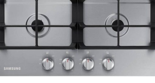 Samsung 24" Stainless Steel Gas Cooktop - Image 5